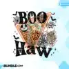Retro Boo Haw Halloween Cowboy Ghost PNG retro-boo-haw-halloween-cowboy-ghost-png
