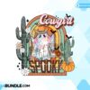 cowgirl-spooky-retro-halloween-cactus