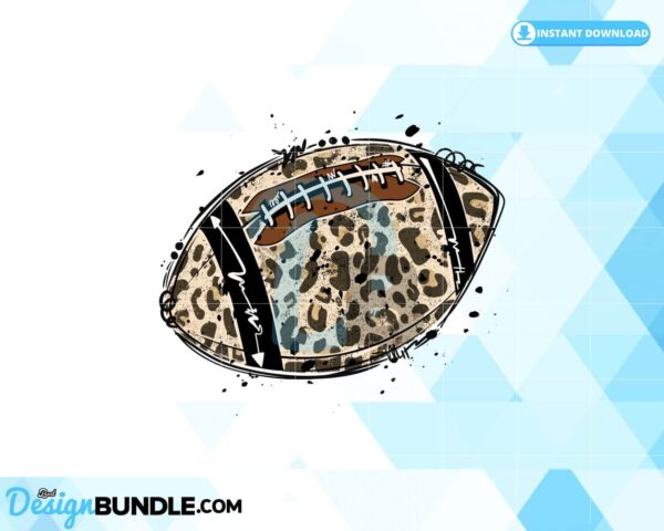 football-leopard-grunge-western-print