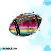 football-serape-western-grunge-print