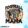 football-mama-cowhide-lightning-bolt-png