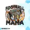 football-mama-cowhide-lightning-bolt-png
