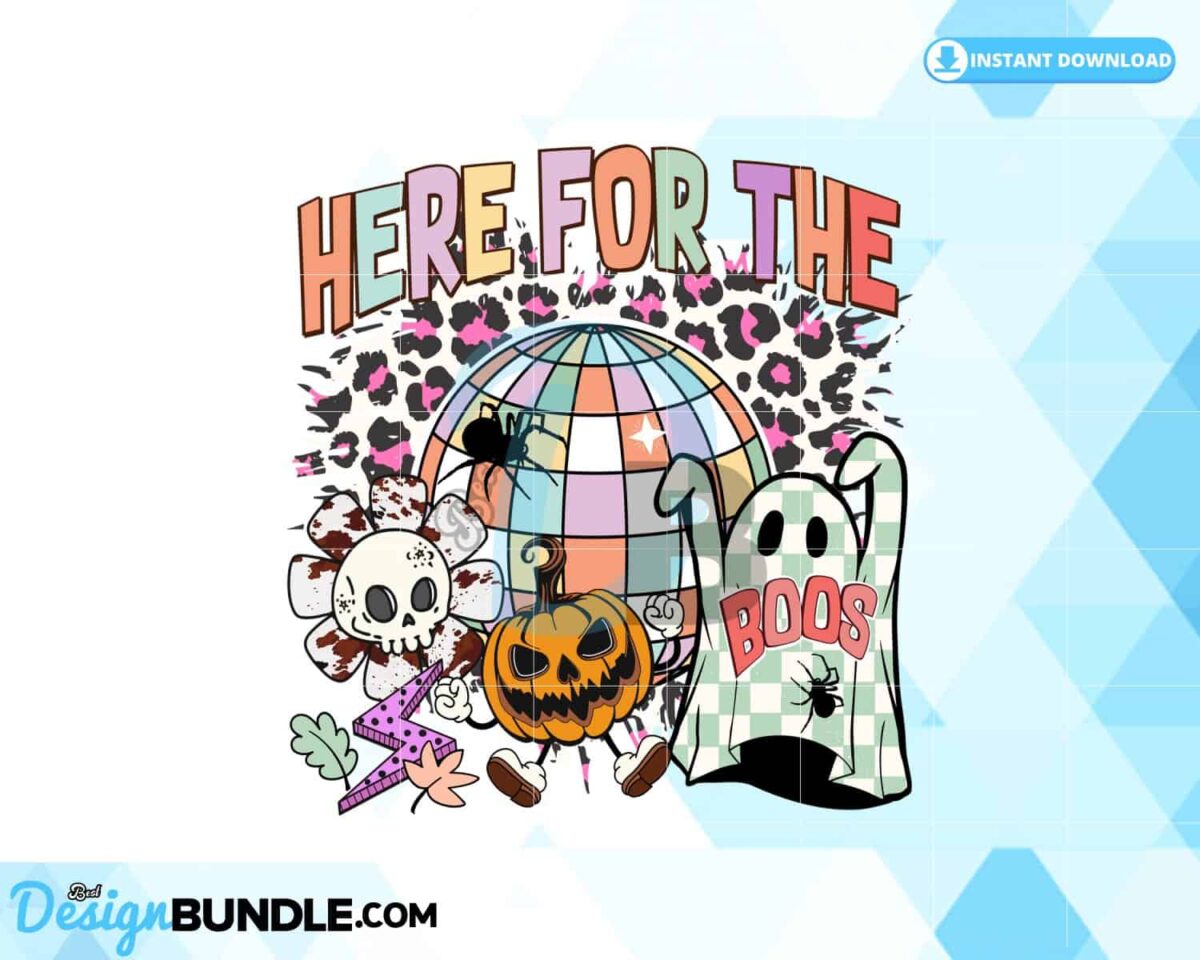 retro-halloween-groovy-disco-cute-ghost