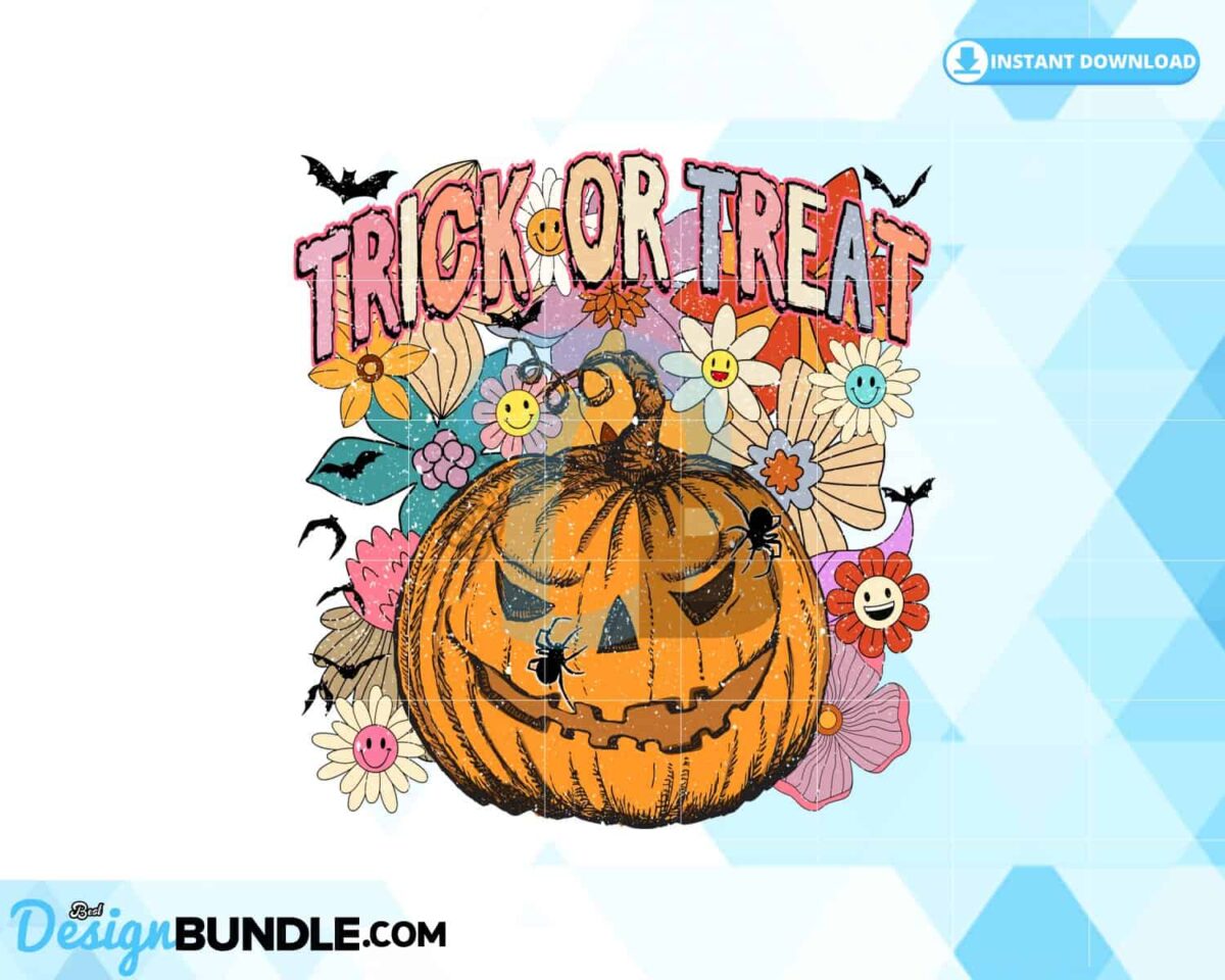 trick-or-treat-retro-flowers-halloween