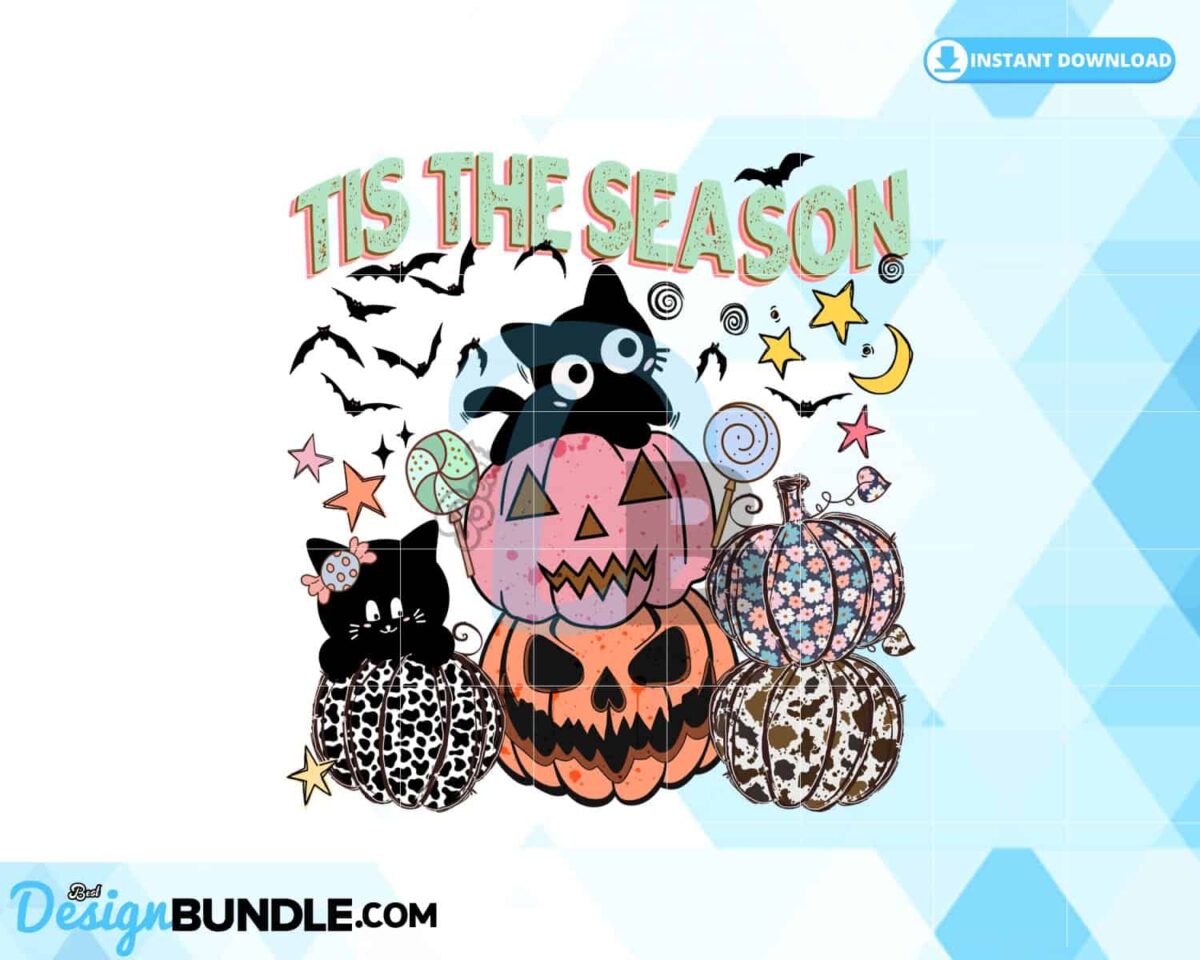 tis-the-season-retro-halloween-black-cat