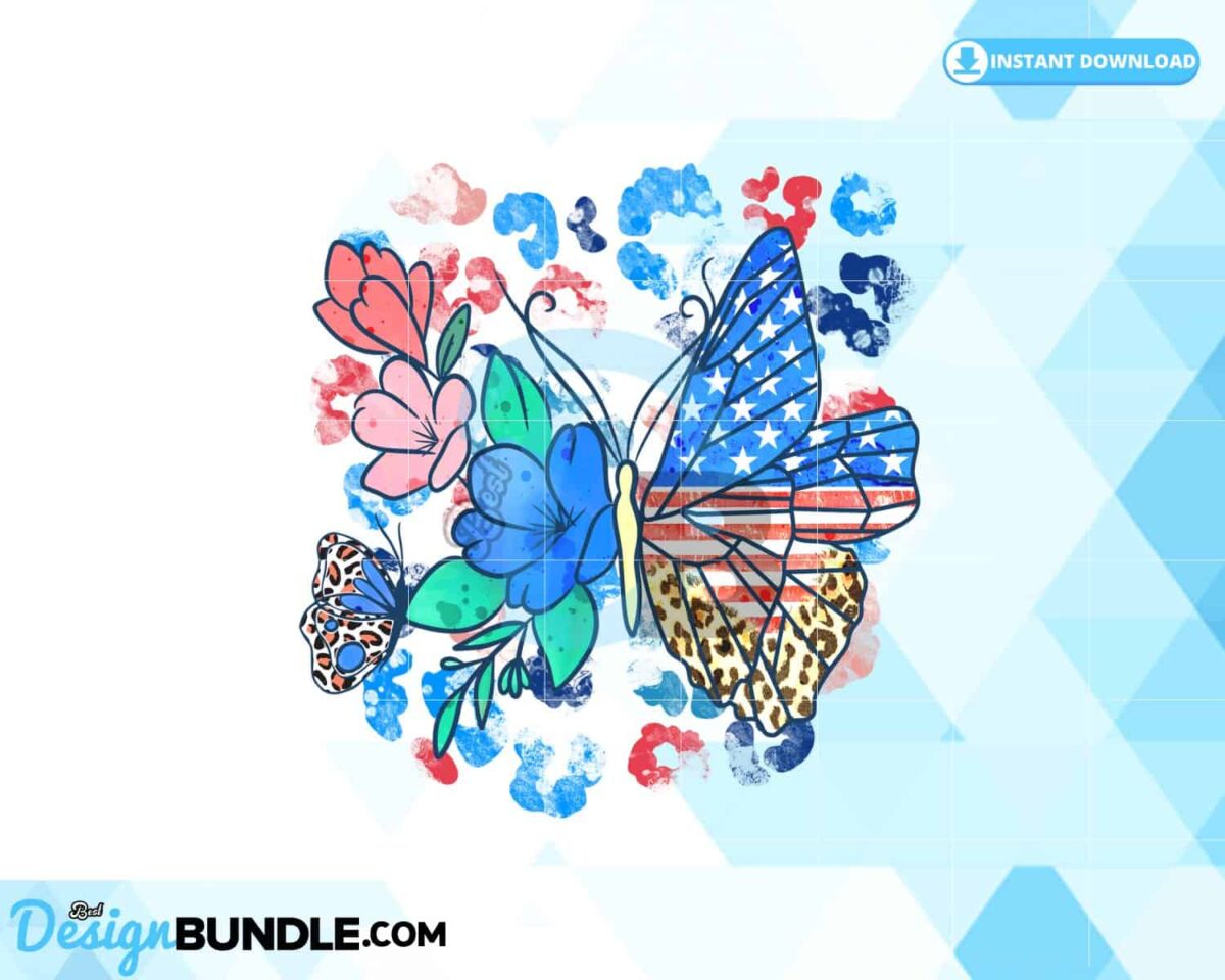 floral-butterfly-usa-leopard-grunge-png