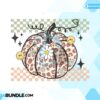 retro-pumpkin-season-checkered-png