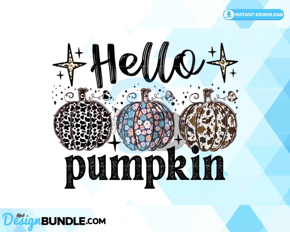 hello-pumpkin-fall-cowhide-sublimation
