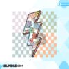 retro-fall-lightning-bolt-checkered-png