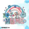 America Retro Wildflower Rainbow Mama america-retro-wildflower-rainbow-mama