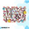 nurse-summer-retro-groovy-smiley-face