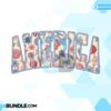 america-retro-flower-sublimation