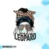 Mama Messy Bun Junkie Leopard Print PNG mama-messy-bun-junkie-leopard-print-png