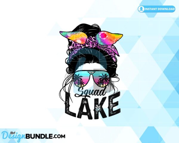lake-squad-messy-bun-tie-dye-sublimation