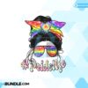 pride-life-messy-bun-tie-dye-sublimation