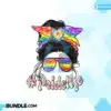 Pride Life Messy Bun Tie Dye Sublimation pride-life-messy-bun-tie-dye-sublimation