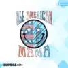 All American Mama Retro 4th of July PNG all-american-mama-retro-4th-of-july-png