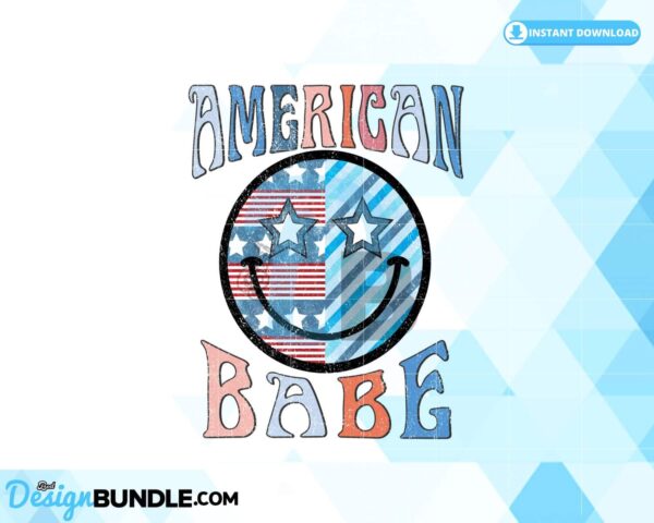 all-american-babe-retro-4th-of-july-png