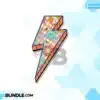Retro Flowers Groovy Checker Lightning retro-flowers-groovy-checker-lightning