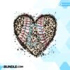 baseball-western-heart-leopard-clipart