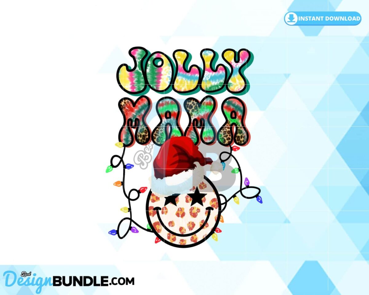 christmas-mama-retro-sublimation