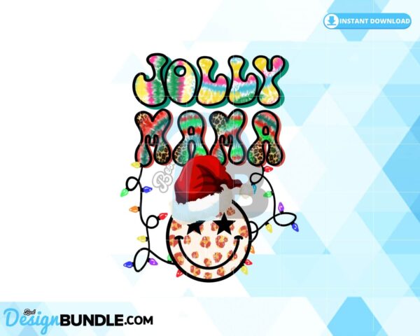 christmas-mama-retro-sublimation