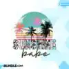 Sunshine Babe Retro Summer PNG sunshine-babe-retro-summer-png