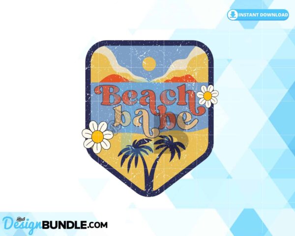 beach-babe-vintage-summer-sublimation