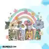 mama-retro-rainbow-boho-flowers-png