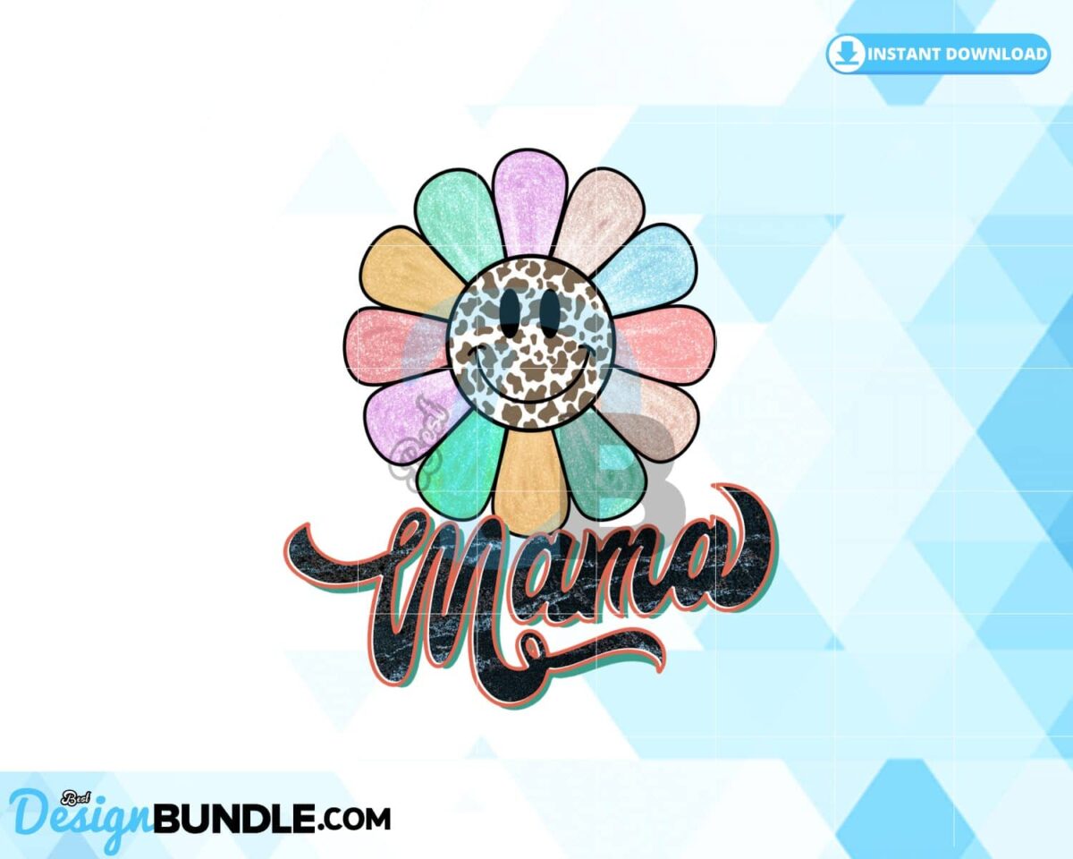 retro-mama-daisy-colorful-sublimation