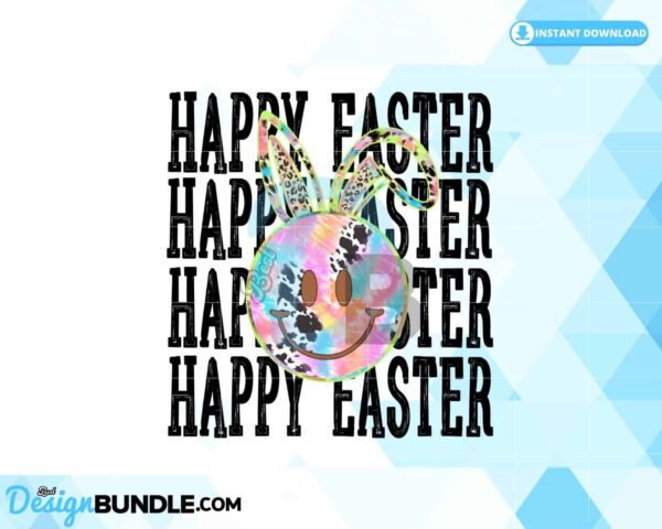 happy-easter-bunny-smiley-face-colorful
