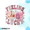 Feeling Lucky Retro Valentines Day PNG feeling-lucky-retro-valentines-day-png