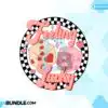Feeling Lucky Retro Valentines Day PNG feeling-lucky-retro-valentines-day-png