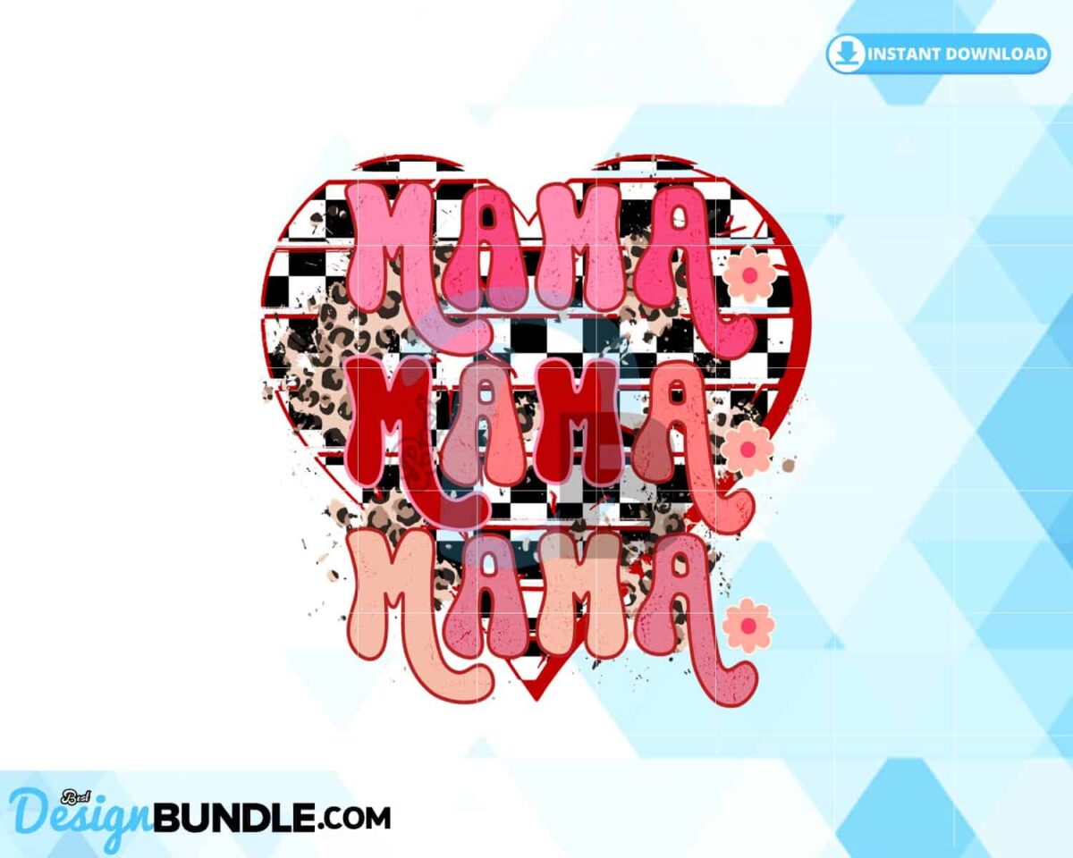 mama-retro-valentines-day-png-heart