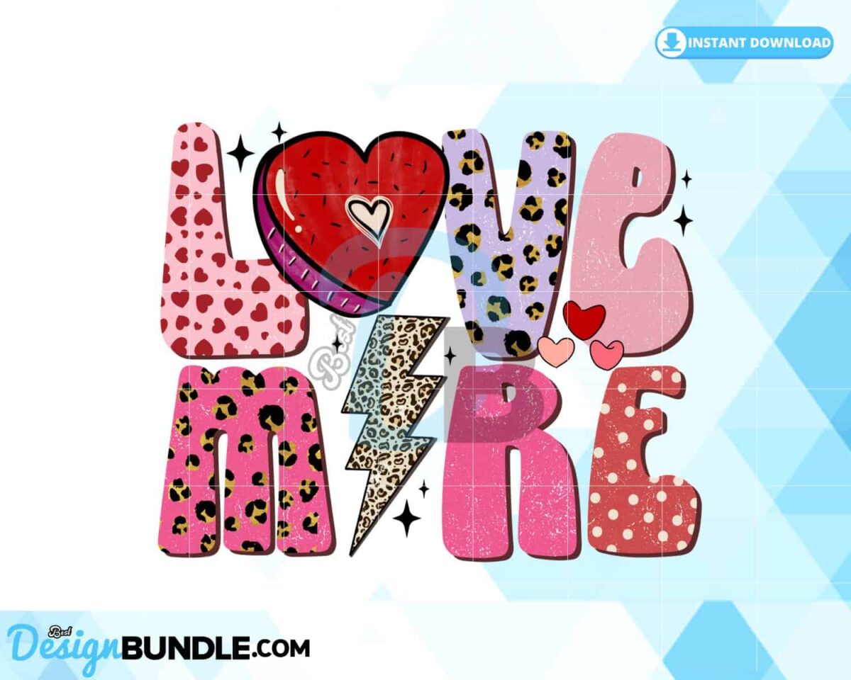 love-more-valentine-png-groovy-love