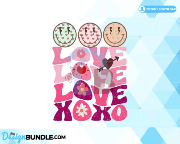 retro-valentine-xoxo-sublimation