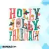 Holly Jolly Pharmacy Retro Christmas PNG holly-jolly-pharmacy-retro-christmas-png