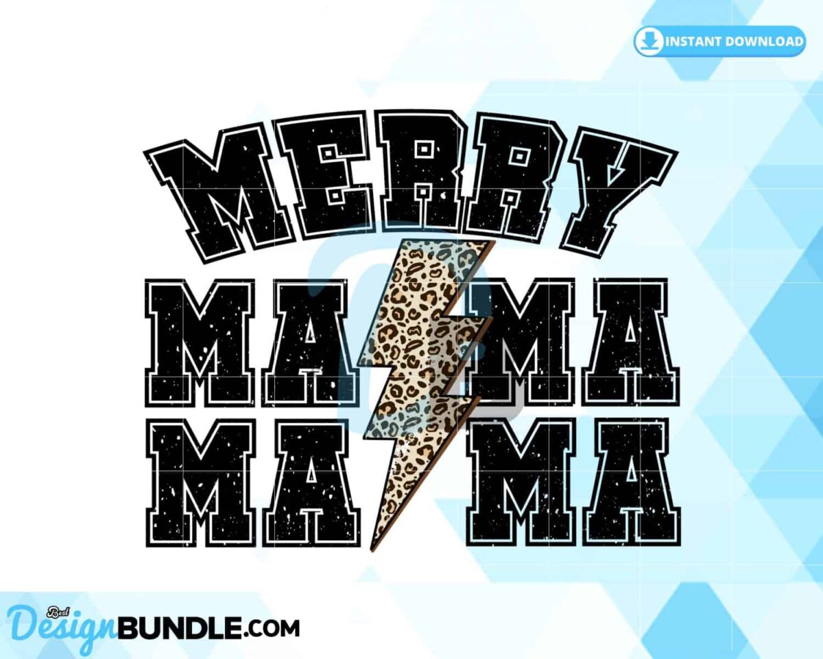 merry-mama-distressed-lightning-bolt