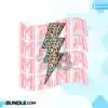 Mama Stacked Distressed Pink Leopard mama-stacked-distressed-pink-leopard