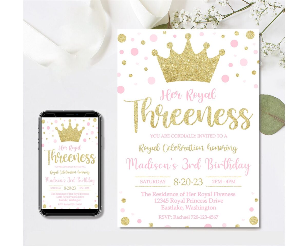 editable-her-royal-threeness-invitation-royal-threeness-birthday-invitation-princess-invitation-3rd-birthday-invitation