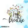 Just Breathe Clipart PNG just-breathe-clipart-png
