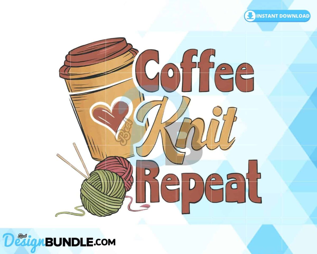 coffee-knit-repeat-clipart-png