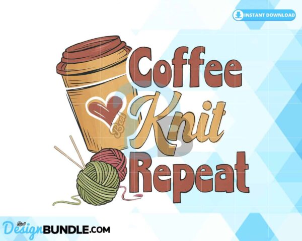coffee-knit-repeat-clipart-png