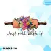 just-roll-with-it-clipart-png