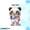 less-talk-more-coffee-pig-clipart-png