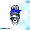 messy-bun-police-thin-blue-line