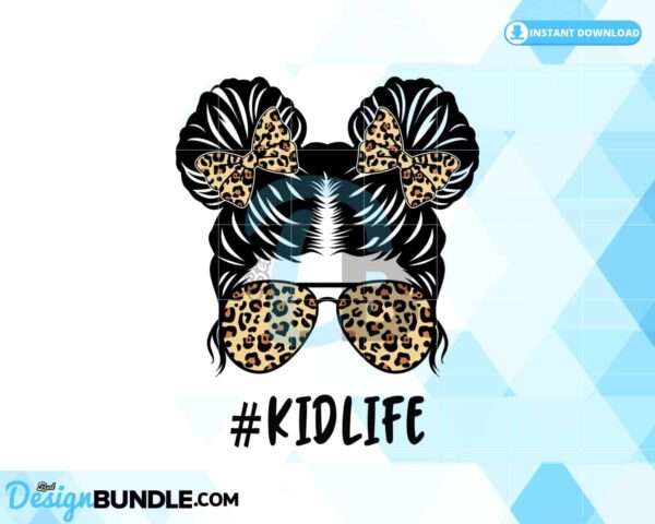 leopard-messy-bun-momlife