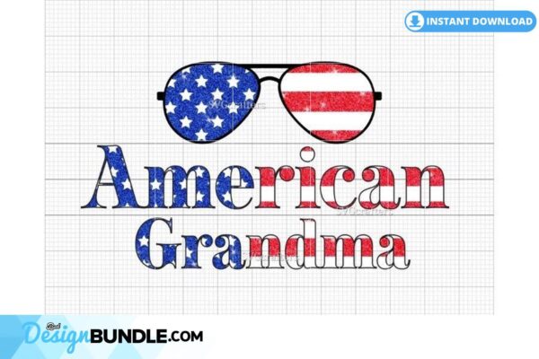 american-grandma-png-4th-of-july-png