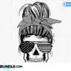 messy-bun-gray-line-svgcorrectional-sv