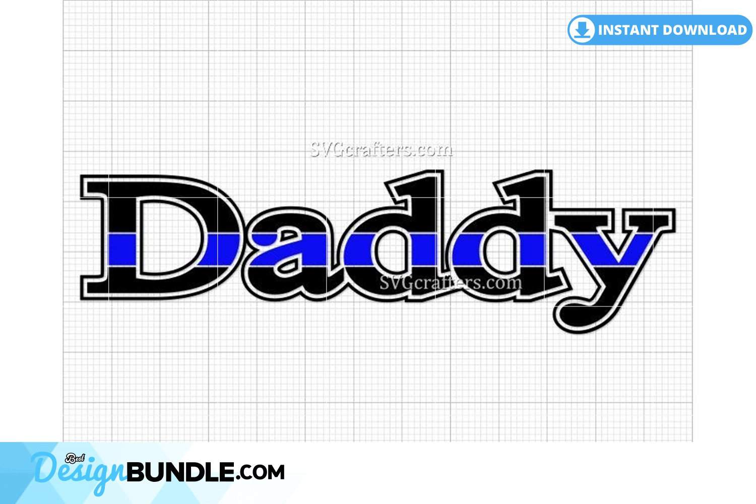 Police Dad Svg, Police Papa Svg Instant Download » BestDesignBundle